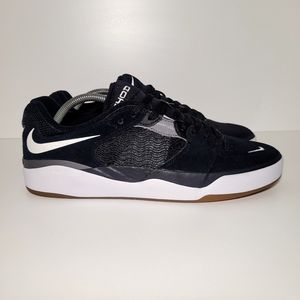 Nike SB Ishod (DC7232-001) Black Canvas Skate Shoes Men Size 11